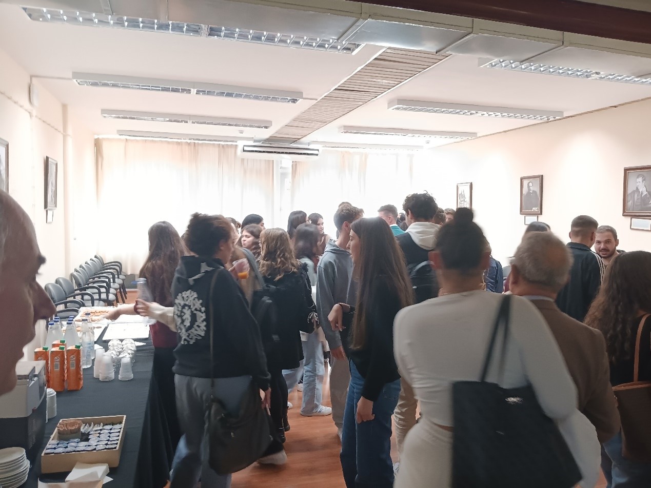 Τελετή Υποδοχής Πρωτοετών Φοιτητών του Τμήματος Χημείας του Πανεπιστημίου Πατρών